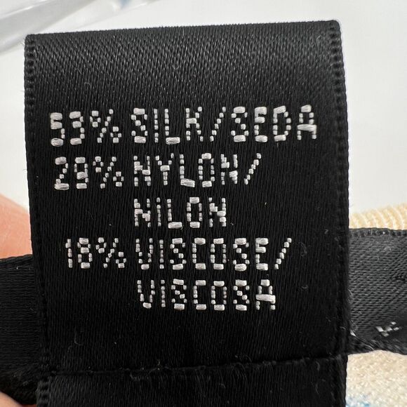 Augus Silk Cardigan Women S Floral Cottage Prairie Feminine Easter Pastel Spring - Picture 5 of 7